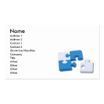 SingledPiecePuzzle101310, Name, Adresse 1, Addr… Visitenkarten Vorlagen