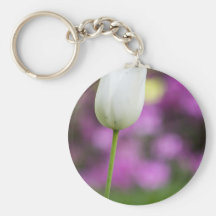 Singleweißtulpe Schlüsselband