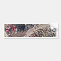 Sinken des Pharaos in das Rote Meer durch Cranach  Auto Sticker