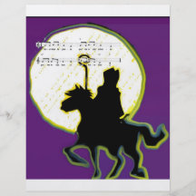 sinterklaas OPpaard Flyerdruck