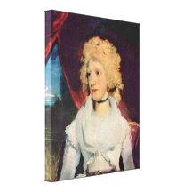 Sir Thomas Lawrence RA FRS - Fräulein Martha Carr Leinwand Druck