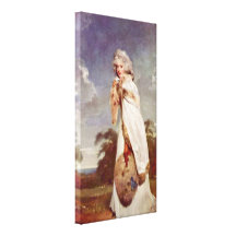 Sir Thomas Lawrence RA FRS - Gräfin von Derby Gespannte Galerie Drucke