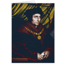 Sir Thomas More Grußkarte