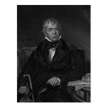 Sir Walter Scott Postkarte