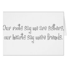 Sisters Friends Greeting Card