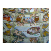 sistine Detailhand Postkarten