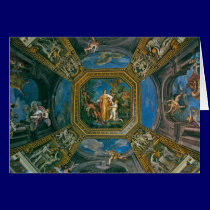 Sistine Kapellen-Decken-Detail karten