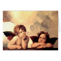 Sistine Madonna Engel Raffaelo Sanzio Karte