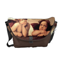 Sistine Madonna Engel Raffaelo Sanzio Kuriertaschen