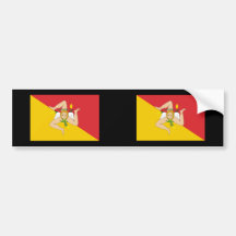 Sizilien, Italien Autosticker