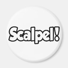 Skalpell! Kühlschrankmagnete