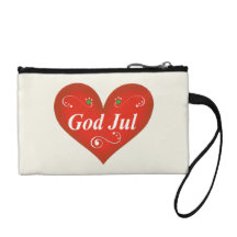 Skandinavisches Gott-Jul-Weihnachtsherz