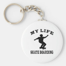 Skate-Boarding mein Leben Schlüsselbänder