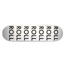 SKATE-BRETT-ROLLENrollenrollenrollenrollenrollenro Bedruckte Skateboarddecks