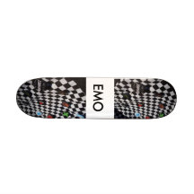 Skate Emo Personalisiertes Skateboarddeck