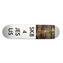 Skate für Jesus Personalisiertes Skateboarddeck
