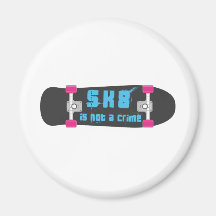 Skate sind nicht ein Verbrechen Kühlschrankmagnete