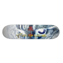 Skateboard-Fokus Personalisiertes Skatedeck