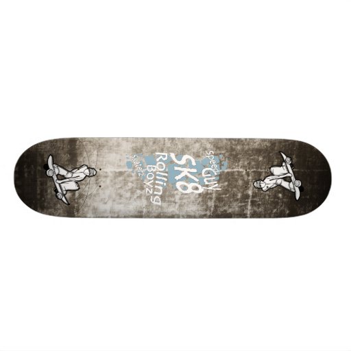 Skateboarding Gang SK8 Personalisiertes Skatedeck