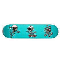 skateboarding Skelette Personalisiertes Skateboarddeck
