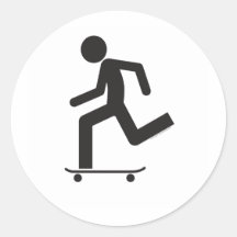 Skater-t Sticker
