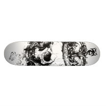Skeleton König Skateboardbrett