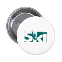 Ski Anstecknadel