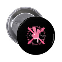 Ski-Häschen Buttons