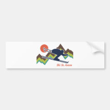 Ski-St. Anton Auto Sticker