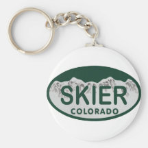 Skifahrerlizenzoval Schlüsselband