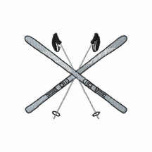 Skis Bestickte Polos