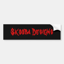 Skooba Entwürfe Auto Sticker