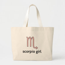 Skorpions-Mädchen-Tierkreis-Tasche