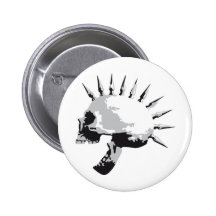 skull anstecknadelbutton