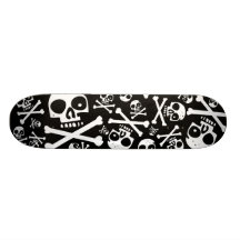 SkullDuggery-Schwarzes Skateboardbretter
