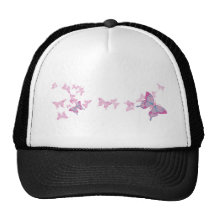 Skyblue rosa Schmetterlinge Kultcaps