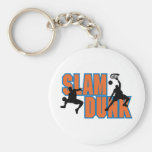 Slam Dunkbasketballentwurf Schlüsselbänder