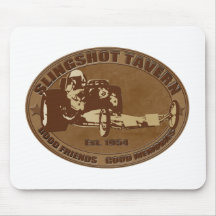 Slingshot dragster Taverne Mousepad