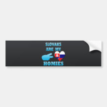 Slovaks sind mein Homies Autosticker
