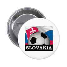 Slowakei-Fußball Anstecknadelbutton