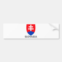 Slowakei-Wappen Autosticker