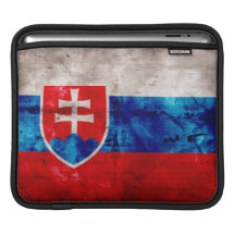 Slowakische Flagge iPad Sleeve