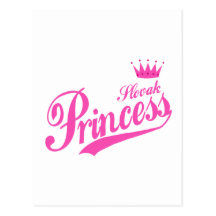 Slowakische Prinzessin Postkarten