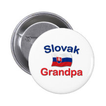 Slowakischer Großvater Buttons