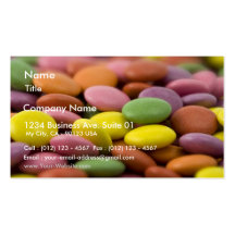 Smarties Visitenkartenvorlage