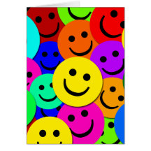SMILEY-COLLAGE KARTE