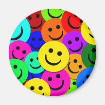SMILEY-COLLAGE KÜHLSCHRANKMAGNET