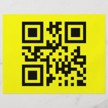 Smiley ☺ glückliches Gesicht -- QR Code Flyer