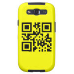 Smiley ☺ glückliches Gesicht -- QR Code-Samsung-Ga