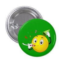 Smiley-Party Button